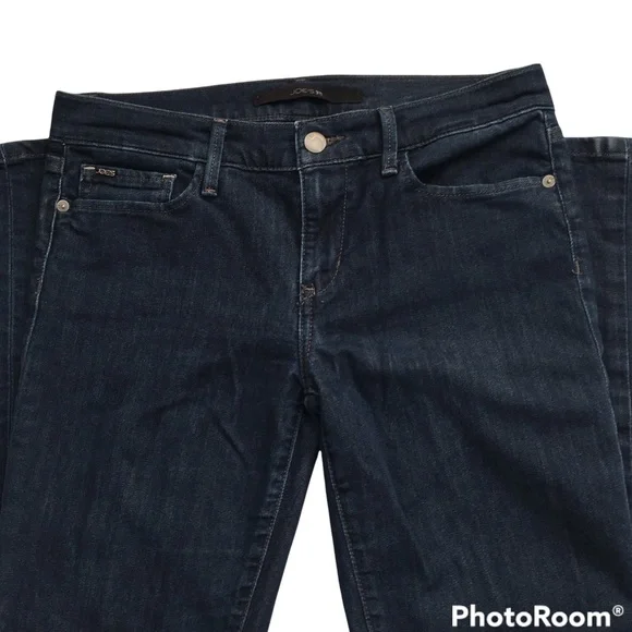 Joe's Jeans Boot Cut Provocateur Taylor Wash Dark Indigo Rinse Designer Jeans - Picture 11 of 16